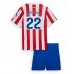 Atletico Madrid Giacomo Raspadori #22 Hjemmedraktsett Barn 2025-26 Kortermet (+ Korte bukser)